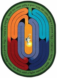 Joy Carpets Kid Essentials Pathway of Light Multi